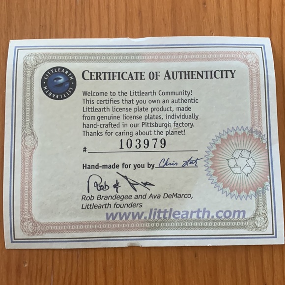 Little Earth AZ License Plate Bag - Picture 8 of 11